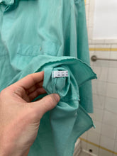 Load image into Gallery viewer, 1980s Claude Montana Short Sleeve Button Up with Darted Back Pleat - Size M