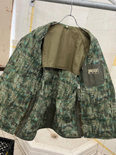 Load image into Gallery viewer, 1980s Marithe Francois Girbaud x Closed Military Blazer with Striped Print Lining - Size M