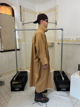 Load image into Gallery viewer, 1980s Issey Miyake Tan Polyurethane Coated Cotton Squid Coat - Size M/L