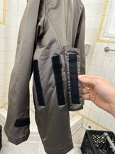 Load image into Gallery viewer, 2000s Levis Engineered Jeans Chemical Hood Metallic Jacket in Metallic Bronze - Size M