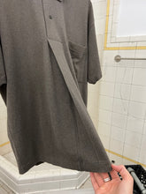 Load image into Gallery viewer, 1980s Issey Miyake Pleated Single Button Polo Shirt - Size M