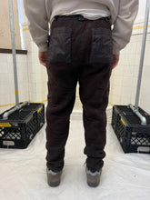 Load image into Gallery viewer, 1980s Issey Miyake Pleated Nylon Pants with Knit Wool Back Panels - Size M