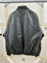 Load image into Gallery viewer, 1990s Armani Oversized Silver Metallic Bomber - Size XL