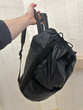 Load image into Gallery viewer, 2000s Issey Miyake Black Polyurethane Duffle Backpack - Size OS