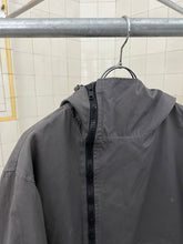 Load image into Gallery viewer, 2000s Jipijapa Grey Hooded Jacket with Massive Zipper Cargo Pocket Hems - Size M