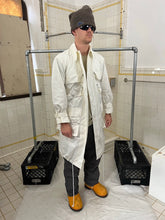 Load image into Gallery viewer, ss2004 Issey Miyake White Bungee Cord Long Raincoat - Size M