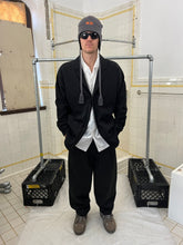 Load image into Gallery viewer, 1980s Marithe Francois Girbaud x Momentodue Black Blazer with Shoulder Pads - Size L