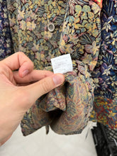Load image into Gallery viewer, aw1993 Issey Miyake Woven Floral Jacquard Chore Jacket - Size L