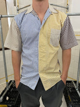 Load image into Gallery viewer, 1990s Vintage Science London Multi-Colored Print Button Up Shirt - Size M