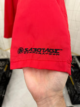 Load image into Gallery viewer, 1990s Vintage Sabotage Windbreaker with Mesh Lining and Packable Hood - Size L