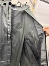 Load image into Gallery viewer, 2000s Levis Engineered Jeans Chemical Hood Metallic Jacket in Silver Blue - Size L