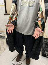 Load image into Gallery viewer, aw1995 Yohji Yamamoto Rokumeikan "Deer Cry Pavilion" Lined Reversible Knitted Robe Overcoat - Size OS