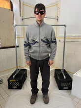 Load image into Gallery viewer, 1980s Issey Miyake Fullzip Sweatshirt with Airplane Graphics - Size M