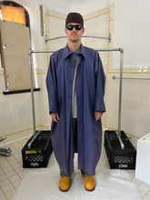 Load image into Gallery viewer, 1980s Issey Miyake Purple Polyurethane Coated Cotton Squid Coat - Size M