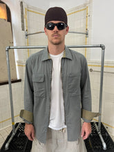 Load image into Gallery viewer, Vintage 2000s Hussein Chalayan Zipper Work Shirt with Multi Front Pockets - Size M