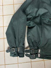 Load image into Gallery viewer, 1980s Vintage Italian Metal Buckled Mechanic Jacket - Size XL