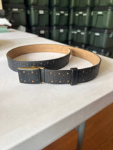 Load image into Gallery viewer, 1980s Tokio Kumagai Perforated Leather Belt - Size M