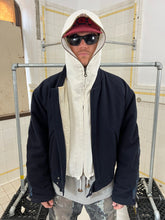 Load image into Gallery viewer, 1990s Armani Cropped Fullzip Hooded Jacket - Size L