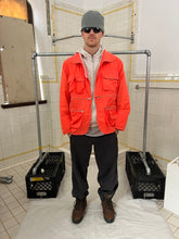 Load image into Gallery viewer, 1980s Vintage R Merchandise Hi-Vis Parachute Jacket with Large Pocket on Back - Size L