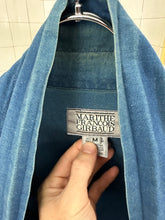 Load image into Gallery viewer, 1980s Marithe Francois Girbaud Wide Modular Indigo Mountain Smock - Size OS
