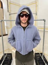 Load image into Gallery viewer, 1990s Claude Montana Cropped Lilac Woolen Hoodie - Size M