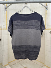 Load image into Gallery viewer, 1980s Issey Miyake Blue Gradient Knit Tee - Size M