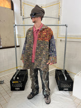 Load image into Gallery viewer, aw1993 Issey Miyake Woven Floral Jacquard Chore Jacket - Size L