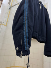Load image into Gallery viewer, aw1993 Armani Padded Bomber with Arm Cinch and Back Graphic Detailing - Size L