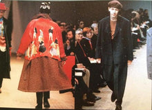 Load image into Gallery viewer, aw1995 Yohji Yamamoto Rokumeikan "Deer Cry Pavilion" Lined Reversible Knitted Robe Overcoat - Size OS