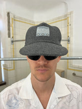 Load image into Gallery viewer, 1990s Armani Grey Wool Cap - Size OS
