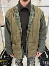 Load image into Gallery viewer, 1980s Marithe Francois Girbaud x Closed Military Blazer with Striped Print Lining - Size M