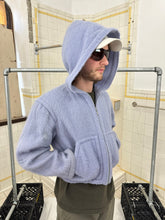 Load image into Gallery viewer, 1990s Claude Montana Cropped Lilac Woolen Hoodie - Size M