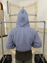 Load image into Gallery viewer, 1990s Claude Montana Cropped Lilac Woolen Hoodie - Size M