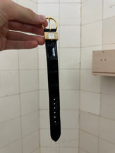 Load image into Gallery viewer, 1980s Vintage Tokio Kumagai Leather Belt Wrist Watch - Size OS