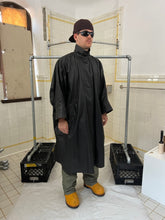 Load image into Gallery viewer, 1980s Issey Miyake Dark Brown Polyurethane Coated Cotton Squid Coat - Size S