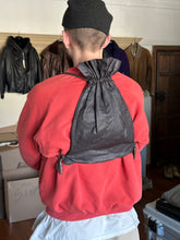 Load image into Gallery viewer, 1980s Issey Miyake Drawstring Leather Bag - Size OS