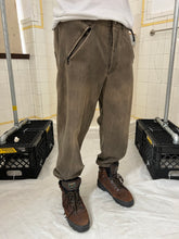 Load image into Gallery viewer, 1990s Vintage Science London Woven Joggers with Butt Patch and Zippered Pockets - Size XL