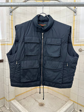 Load image into Gallery viewer, 1990s Katharine Hamnett Oversized Padded Nylon Cargo Vest - Size OS
