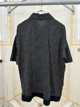 Load image into Gallery viewer, 1980s Issey Miyake Spotted Bleach Print Quarter Button Up - Size M