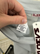 Load image into Gallery viewer, 1990s Vintage Sabotage Baby Blue Pants with Removable Velcro Denim Cuffs - Size S