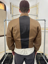 Load image into Gallery viewer, 1980s Claude Montana Cinched Leather Jacket with Shoulderpads - Size M