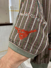Load image into Gallery viewer, 1980s Issey Miyake Jacquard Knit Polo Shirt - Size M