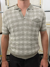 Load image into Gallery viewer, 1980s Issey Miyake Knit Plaid Polo - Size M