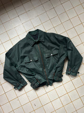 Load image into Gallery viewer, 1980s Vintage Italian Metal Buckled Mechanic Jacket - Size XL