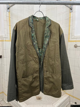Load image into Gallery viewer, 1980s Marithe Francois Girbaud x Closed Military Blazer with Striped Print Lining - Size M