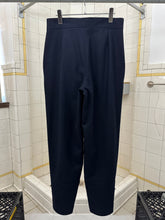 Load image into Gallery viewer, 1980s Claude Montana High Waisted Wool Pants with Waist and Hem Clips - Size M