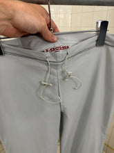 Load image into Gallery viewer, 1990s Vintage Sabotage Baby Blue Pants with Removable Velcro Denim Cuffs - Size S