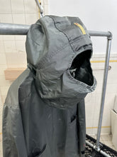 Load image into Gallery viewer, 2000s Levis Engineered Jeans Chemical Hood Metallic Jacket in Silver Blue - Size L