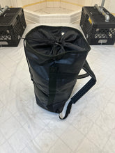 Load image into Gallery viewer, 2000s Issey Miyake Black Polyurethane Duffle Backpack - Size OS
