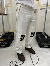Load image into Gallery viewer, 1990s Armani Padded Knee Trousers - Size M